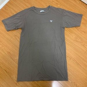 Aritzia Tops - Taupe TNA by Aritzia T-Shirt Dress Aritzia Tops - Taupe TNA by Aritzia T-Shirt Dress